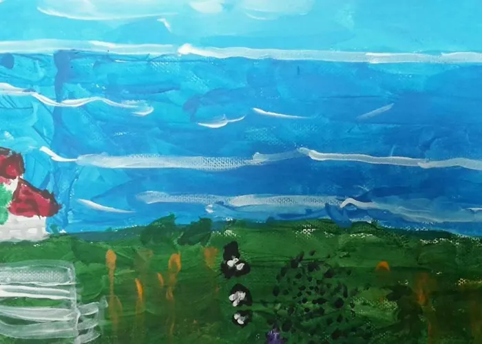 Bleu - синя лю-бо-в Alloggio in famiglia